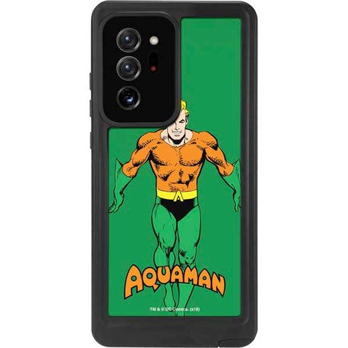 DC Comics Aquaman Classic Art Pose Galaxy Note20 Ultra 5G Waterproof Case
